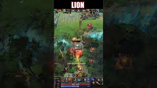 2 Level In 30 Seconds Lion Likes this Very Much #dota2 #dota2highlights #rampage