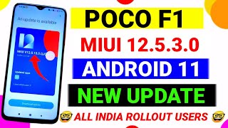 Poco F1 MIUI 12.5.3.0 Update | Poco F1 New Update | Poco F1 Update | Poco F1 Latest Update | Poco F1