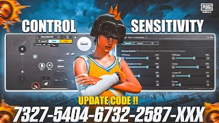 3.2 OP SENSITIVITY 🔥 Best Zero Recoil Sensitivity CODE & Settings for Pubg Mobile/BGMI in 2024