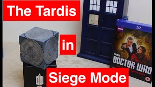 Doctor Who - The Tardis 'SIEGE MODE' Cube by RubberToe Replicas - Close up Review