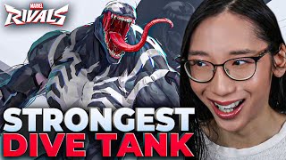 Venom is the ultimate Dive Tank and he is disgustingly strong in Marvel Rivals!