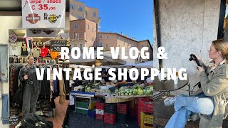 Two days in my life in Rome + vintage shopping