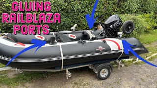 Installing RailBlaza Ports on an Inflatable Boat