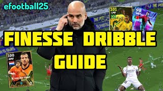 efootball25 skill guide | efootball25 finesse dribble #efootball25 #dribbling #skills