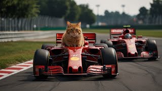 CAT VS F1 DRIVER WHO IS FAST!!🔥#cat #F1