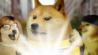 Doge crafts a weapon