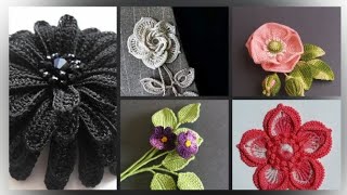 Elegant Stunning Fabulous Free Crocheting Stiches Crochet Work Hand Made  Flowers Pattern 2024