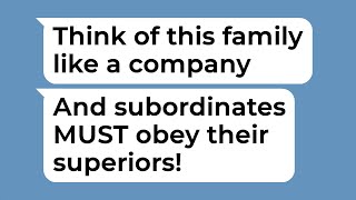 My fiancée's mother didn't respect me because she didn't know I was her husband's superior.