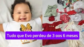 Todas as roupas acessórios perdidos de 3 aos 6 meses 👗