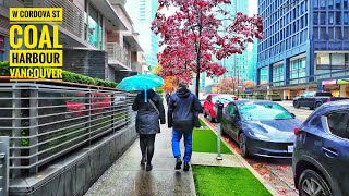 Vancouver Walk 🇨🇦 - Coal Harbour to Downtown