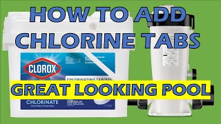 How To Add Chlorine Tablets To Your Pool | Use a Tab Feeder and Save $$$