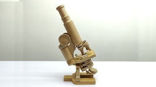 How to make A Microscope from Cardboard | Cardboard Diy