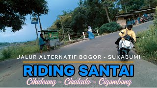 JALUR ALTERNATIF BOGOR - SUKABUMI VIA CIHIDEUNG - CISALADA #vario160 #vario #motovlogbogor #motovlog