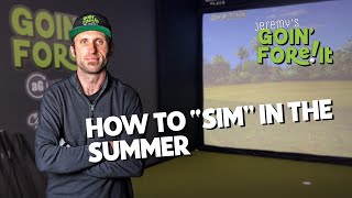 How To Use A Golf Simulator When The Weather Is Nice