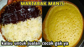 Resep Martabak manis Teflon Anti Gagal Hanya 1 Telur