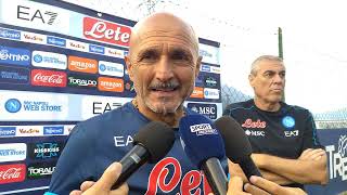 Intervista Spalletti post Napoli Perugia   Amichevole Dimaro