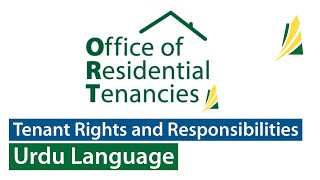 Tenant Rights and Responsibilities (Urdu)