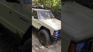 Roof rack prototype test on jeep cherokee XJ 1/10 scale model