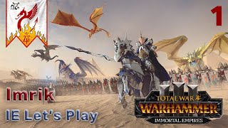 BURNINATING THE DESERT! IE Beta Early Access Let's Play Imrik Episode 1 | Total War: Warhammer 3