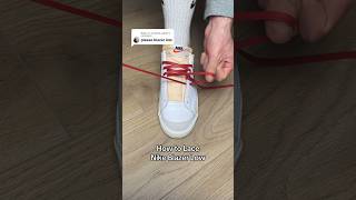 How to Lace Nike Blazer Low 🚀👀