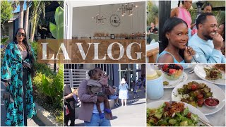 LA VLOG| Jr’s Bday Tour + Family Time + Brunch + Day Party + Catching Up With Friends