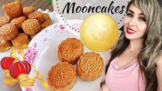 Mooncakes & Mung Bean Paste (Banh Trung Nuong Thu) | Mid-Autumn Festival