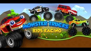 Детская игра Monster Trucks Kids Racing  с Masik Kolobasik