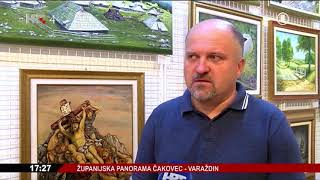 Reportaža sa izložbe slikarskih djela četiri člana DLU Rifnik Šentjur u Galeriji Josip Generalić.