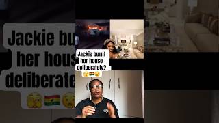 Jackie Appiah deliberately burnt down her mansion! #youtubecreatorcommunity #shortsafrica