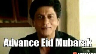 Shahrukh Khan Wishing Eid Mubarak | Eid Mubarak 2018 | Advance Eid Mubarak