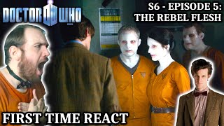 FIRST TIME WATCHING Doctor Who | Season 6 Episode 5: The Rebel Flesh REACTION