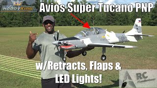 The Incredible maiden flight of the Avios Super Tucano Flight Display!