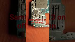 Samsung a13 on off solution