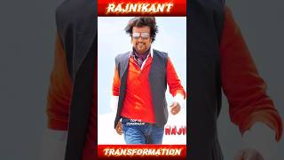 🔥🔥RAJNIKANT TRANSFORMATION JOURNEY |  evolution.  #shorts #reels #rajinikanth #shivajitheboss #bgm