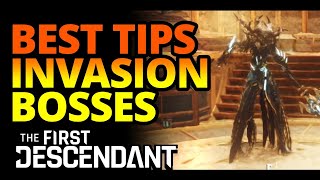 Easier INVASION MINI-BOSS fights (BEST TIPS) - The First Descendant [Season 1]