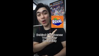 Voice-over Behind The Scenes - Royal