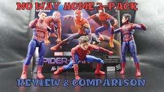 Marvel Legends Spiderman 3 pack Review