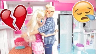 kids toys Barbie and Ken morning routine