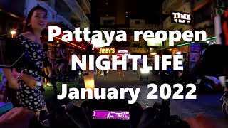 🇹🇭 Pattaya nightlife January 2022 arround Soi Buakhao