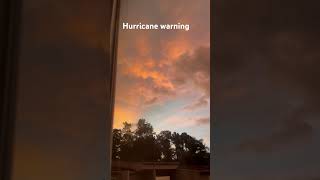 HURRICANE Issued in Florida as Tropical Storm #nature #ytshorts #hurricane #warning