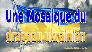 Faites une mosaique du Drapeau Ukrainien