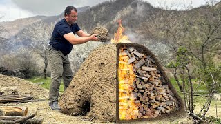 Chef Tawakkul Makes Coals With His Own Hands For Best Lamb Recipe! Life and Cooking in Wilderness