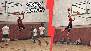 Getting My BOUNCE BACK!! CRAZY Off The Wall DUNK!!