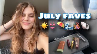 July Favourites: summer make up, self care, wellness & more