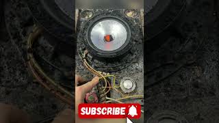 Car audio speaker fire-breathing bass