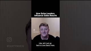 How are YOU influencing your sales team results?☝️ #podcast #therevup #business #entrepreneurship