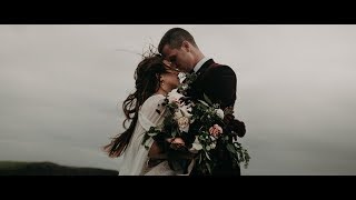 "Today, I'm Making Promises to You and Your Mom" Emotional Wedding at the Cliffs of Moher in Ireland