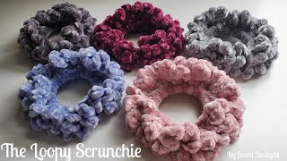 Crochet Pattern Tutorial: The Loopy Scrunchie Hair Tie