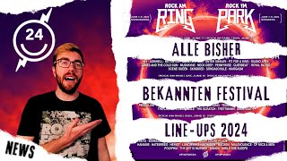 DER SOMMER WIRD KRANK!! 🔥🤟🔥 - FESTIVAL LINEUP-UPDATE 2024