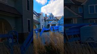 Pressure washing and painting job Newport Rhode Island #sherwinwilliamspaint